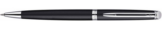  ручки waterman ручка ватерман шариковая в футляре Hemisphere Matte Black CT